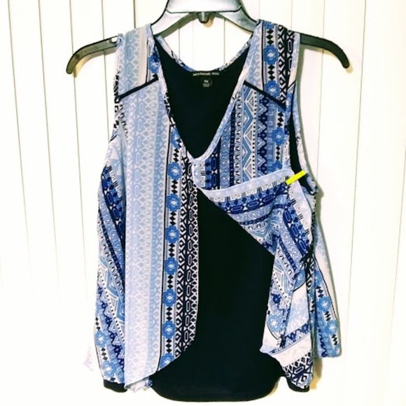 *ZAC & RACHEL*TANK TOP/SLEEVELESS TOP*WOMEN PM*SOUTHWEST/AZTEC DESIGN - Picture 3 of 7